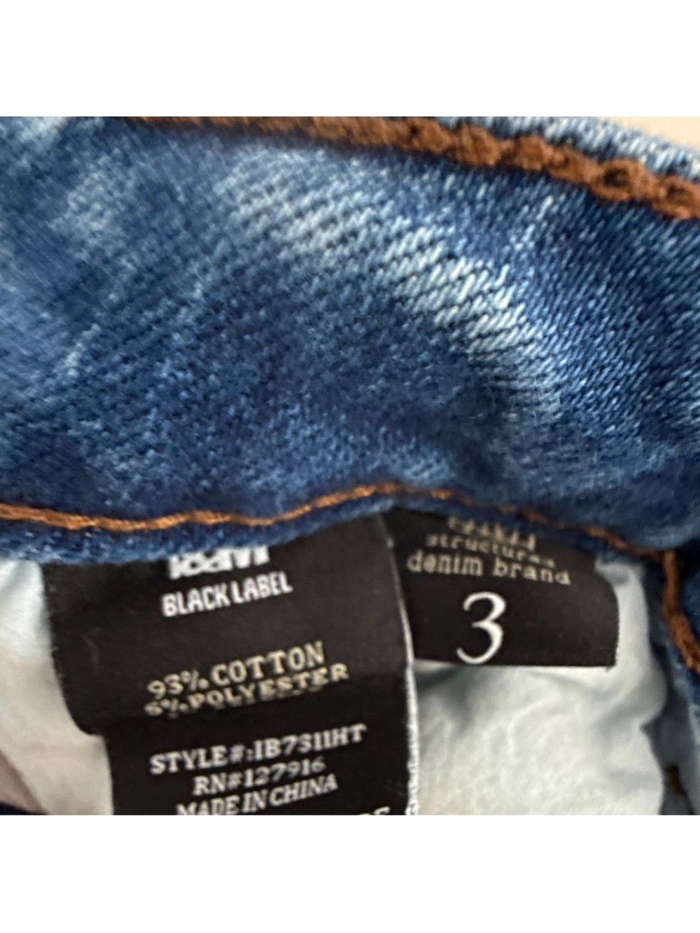 Black Label Men’s Dark Blue Denim Jeans